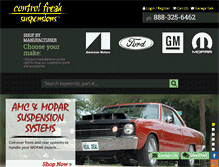 Tablet Screenshot of freakride.com